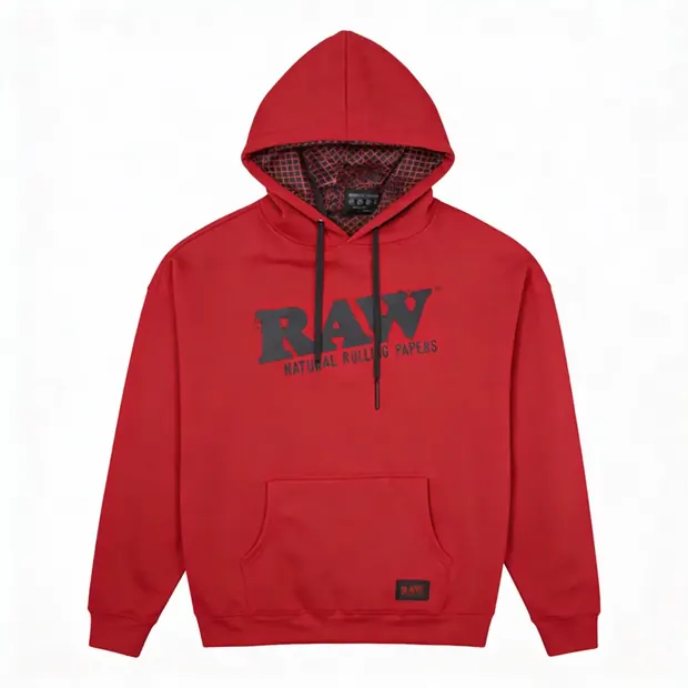 The Genuine Red RAW Pullover Hoodie